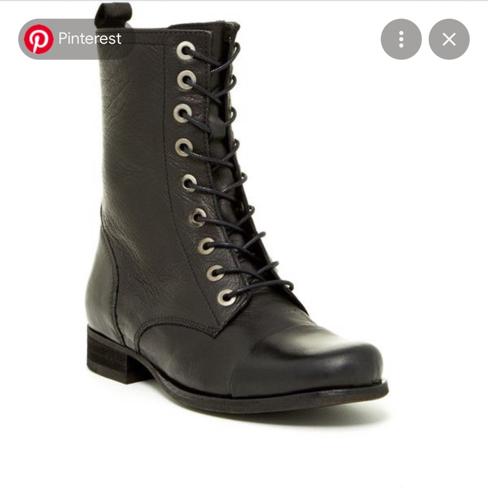 Diesel Arthik combat leather boots
